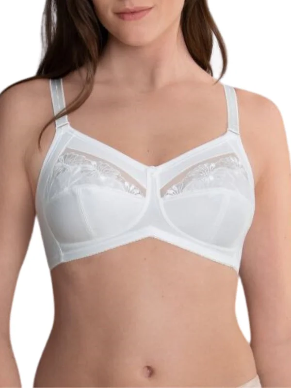Mesh underwire wired bras for breathability and style​ Safina Comfort Bra - Crystal