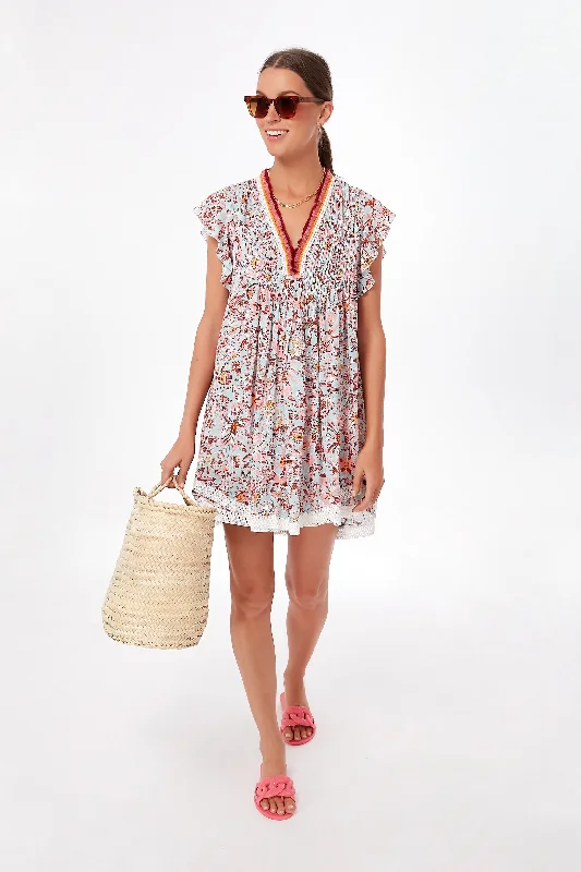 Mini dresses with tiered skirts for added volume Sky Camelia Sasha V Mini Dress