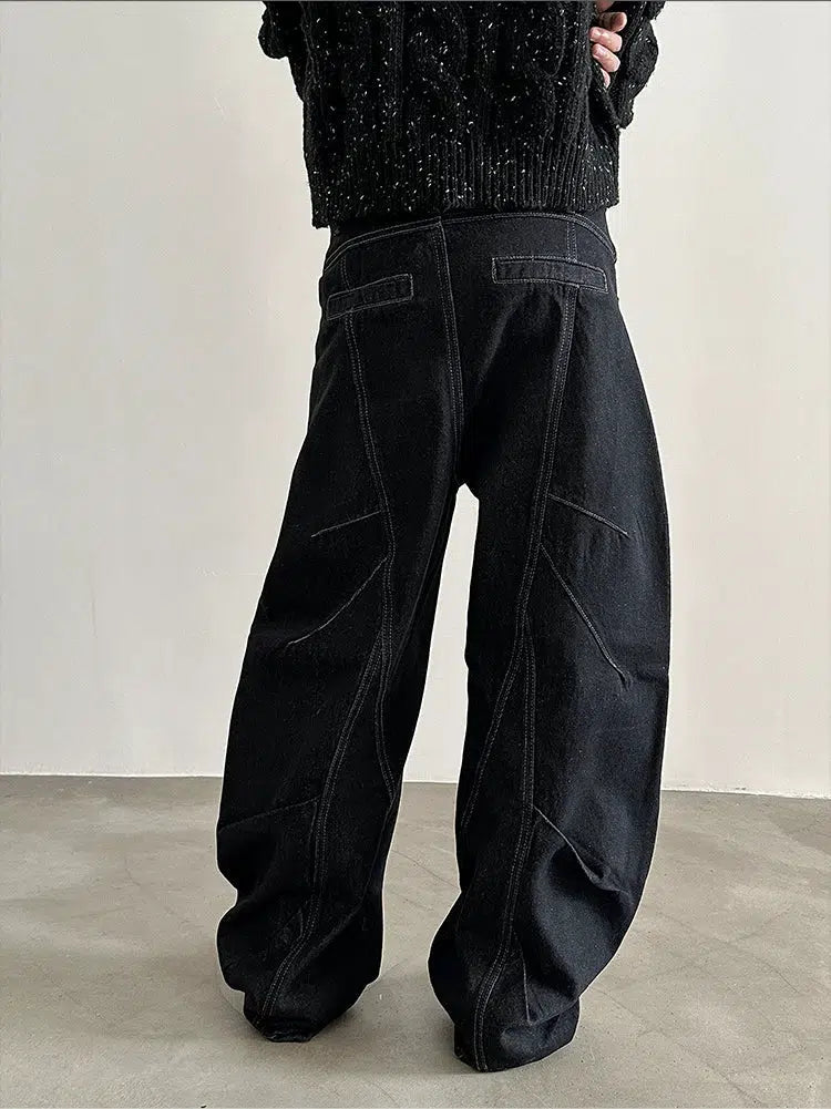 Relaxed Fit Denim Pants