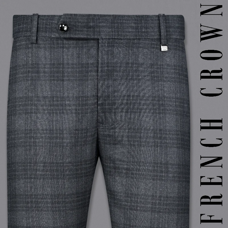 Tuna Gray Plaid Pant