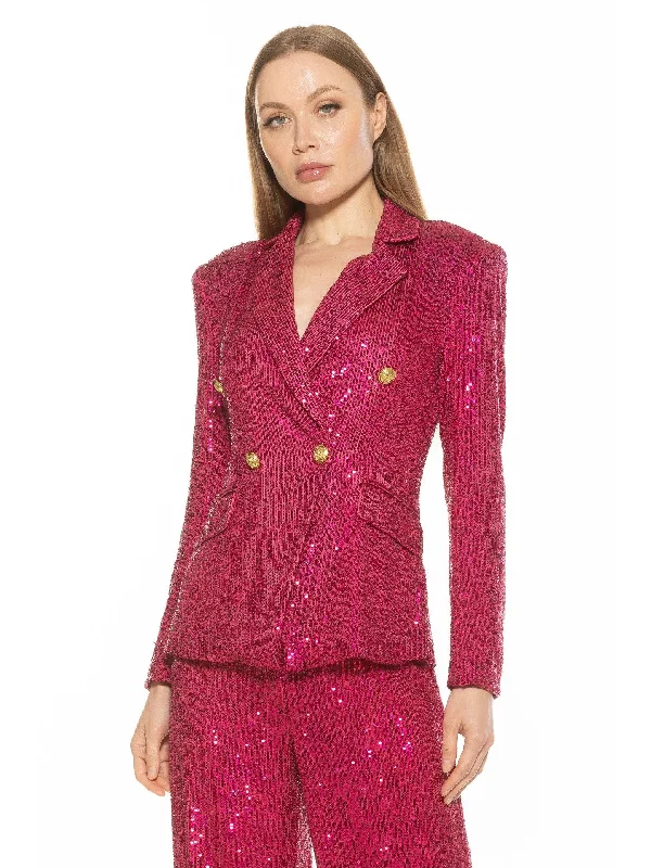 Abbi Sequin Blazer