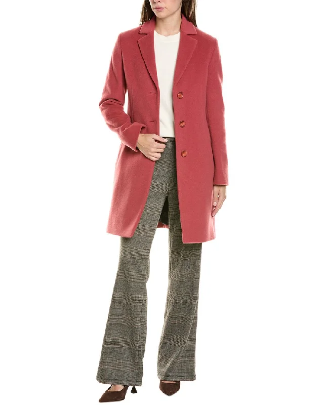 Cinzia Rocca Wool & Cashmere-Blend Coat