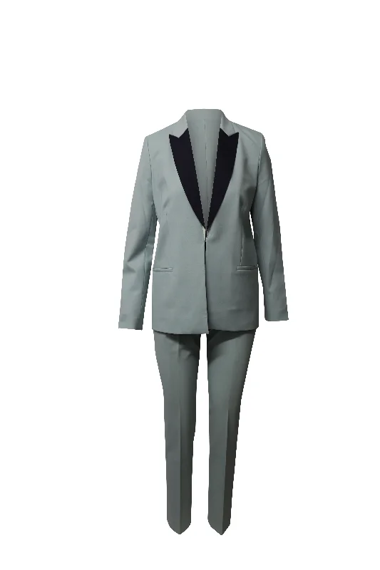 Victoria Beckham Suit in Mint Polyester