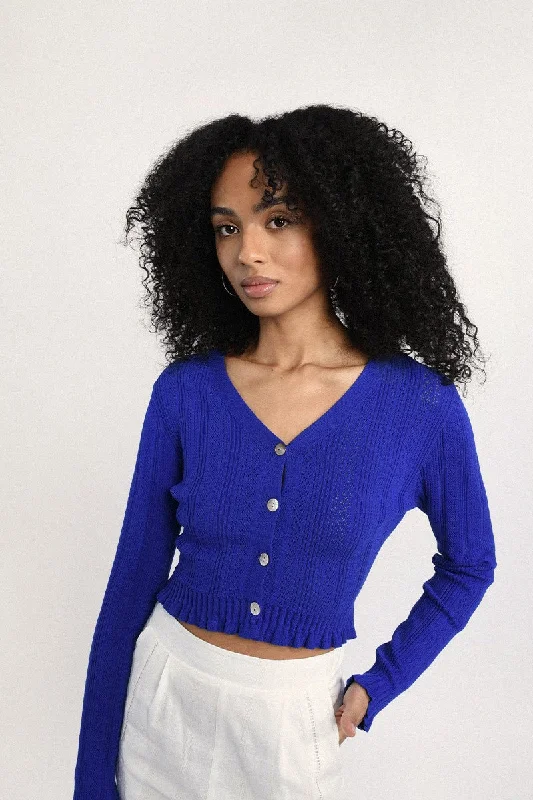 Molly Bracken Cobalt Blue Cardigan