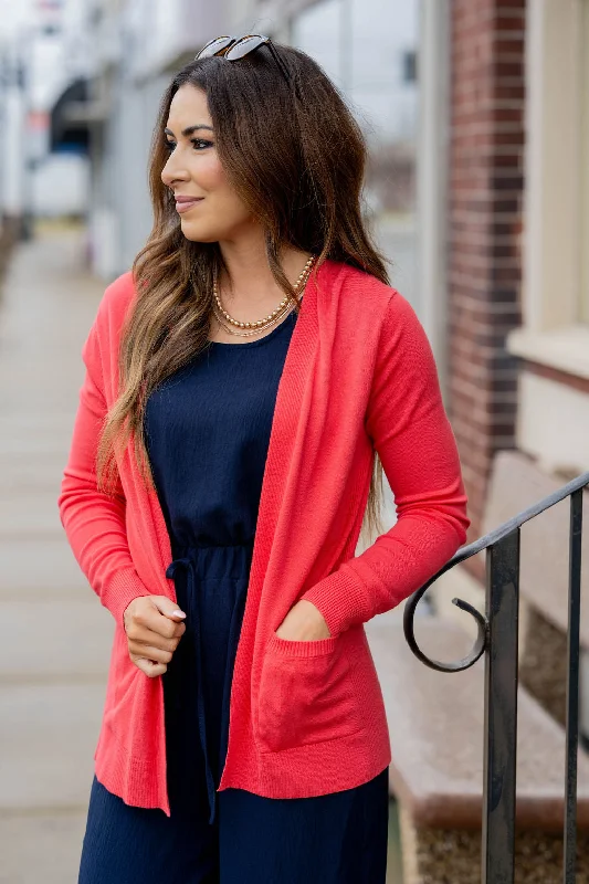 Side Ribbed Cardigan