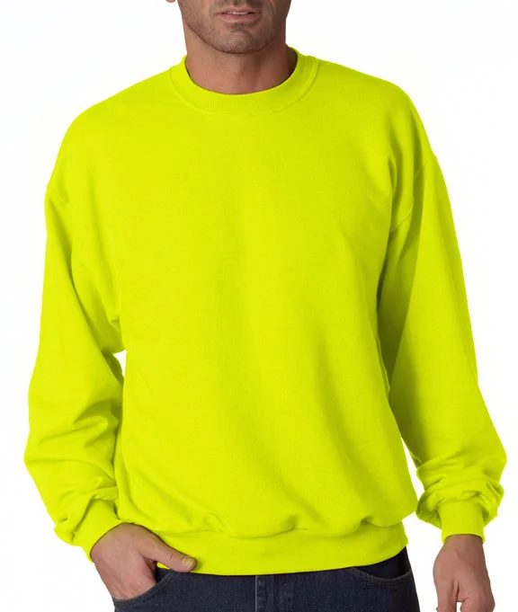 562 - Jerzees Adult NuBlend® Crew Neck Sweatshirt | Safety Green