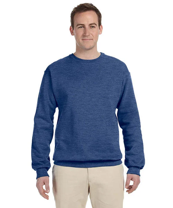 562 - Jerzees Adult NuBlend® Crew Neck Sweatshirt | Vintage Heather Blue