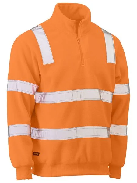 Bisley Hi Vis Rail Polar Fleece Jumper BK6816T