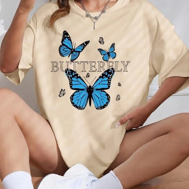 Butterfly women tops