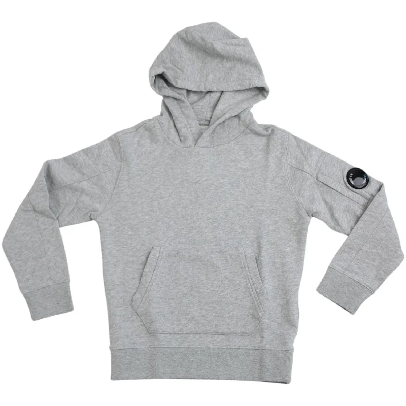 C.P. Company Melange Grey Sweatshirt W/Hood