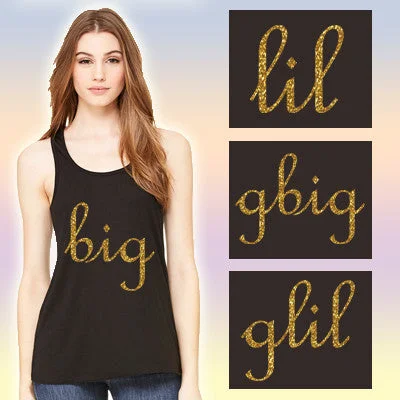 Printed Family Flowy Sorority Tank - Bella B8800 - CAD