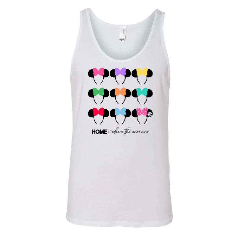 Monogrammed 'Home Is Where The Ears Are' Premium Tank Top