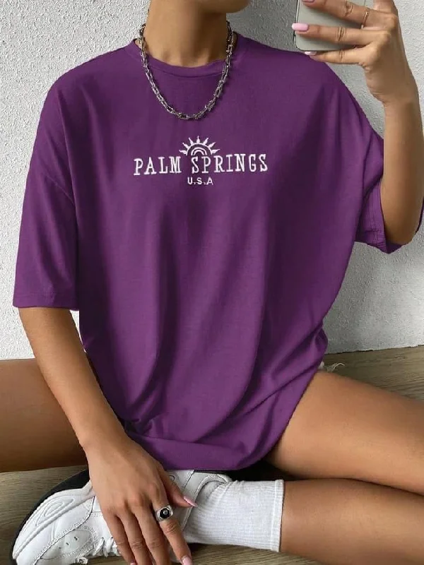 Palm women oversized top