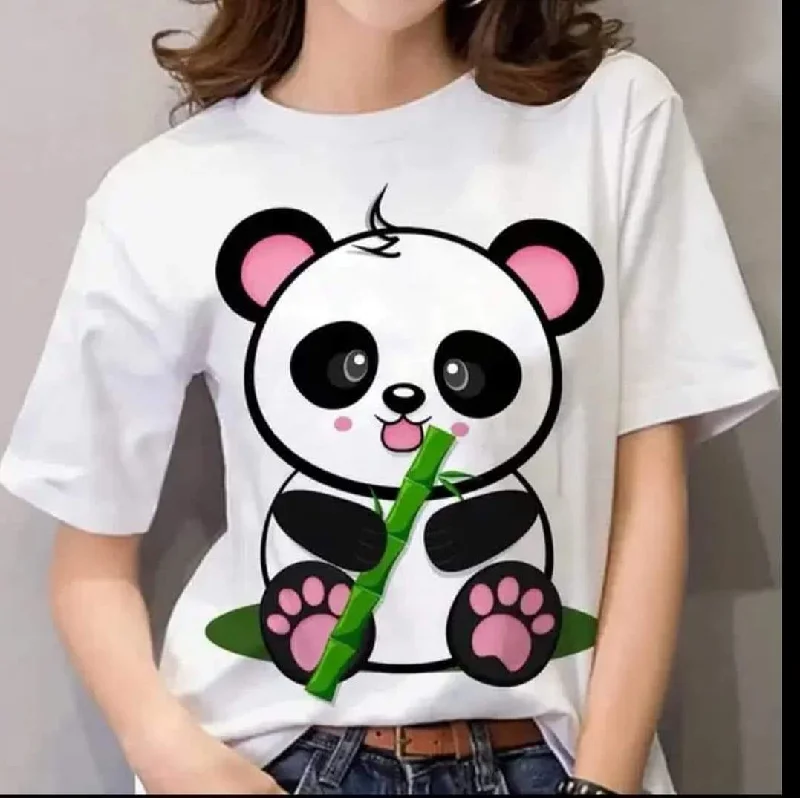 Panda women's oversized tshirt