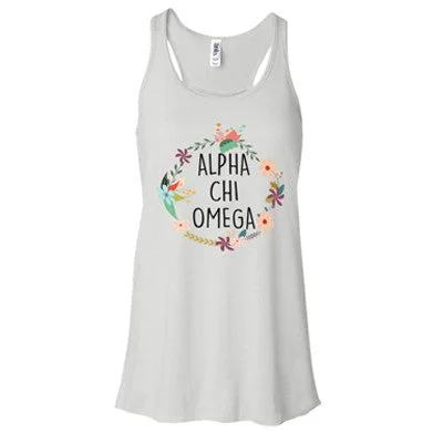 Sorority Floral Circle Tank - Bella B8800 - SUB