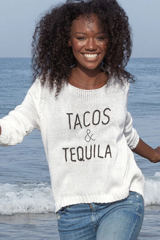 Tacos and Tequila Crew Sweater