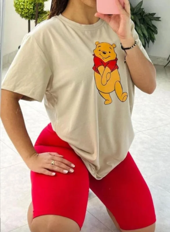 Winnie the pooh oversized tshirt