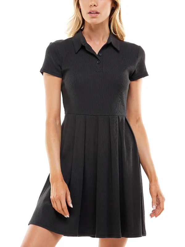 Wrap - Style Women Dress with Adjustable Fit for All Body Types Wrap - Style Women Dress with Adjustable Fit for All Body Types Juniors Womens Rib-Knit Short Sleeves Fit & Flare Dress Wrap - Style Women Dress with Adjustable Fit for All Body Types Wrap - Style Women Dress with Adjustable Fit for All Body Types Juniors Womens Rib-Knit Short Sleeves Fit & Flare Dress