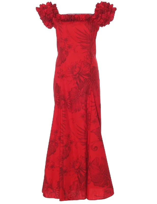 Maxi Women Dress with Floral Print for a Bohemian Vibe Maxi Women Dress with Floral Print for a Bohemian Vibe Red Long Ruffle Muumuu Dress Monstera Ceres Maxi Women Dress with Floral Print for a Bohemian Vibe Maxi Women Dress with Floral Print for a Bohemian Vibe Red Long Ruffle Muumuu Dress Monstera Ceres